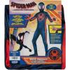 imageMarvel Miles Morales SpiderMan Official Youth Deluxe Zentai Costume  Stretch Spandex with Hidden Zippers and Wrist SlitsXl 1416