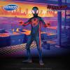 imageMarvel Miles Morales SpiderMan Official Youth Deluxe Zentai Costume  Stretch Spandex with Hidden Zippers and Wrist SlitsXs 4