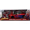 imageMarvel SpiderMan 124 McLaren 720S DieCast Car ampamp 275quot Miles Morales Figure Toys for Kids and Adults