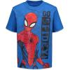imageMarvel SpiderMan 4 Pack Pullover TShirts Toddler to Big KidSpiderman