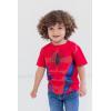 imageMarvel SpiderMan 4 Pack Pullover TShirts Toddler to Big KidSpiderman