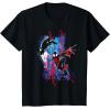 imageMarvel SpiderMan Across the SpiderVerse Miles and Gwen TShirtBlack