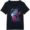 imageMarvel SpiderMan Across the SpiderVerse Miles and Gwen TShirtBlack