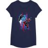 imageMarvel SpiderMan Across the SpiderVerse Miles and Gwen TShirtNavy Blue
