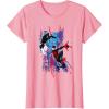 imageMarvel SpiderMan Across the SpiderVerse Miles and Gwen TShirtPink