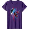 imageMarvel SpiderMan Across the SpiderVerse Miles and Gwen TShirtPurple