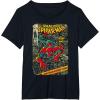 imageMarvel SpiderMan Comic Book Anniversary Short Sleeve TShirtBlack