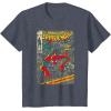 imageMarvel SpiderMan Comic Book Anniversary Short Sleeve TShirtHeather Blue