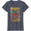 imageMarvel SpiderMan Comic Book Anniversary Short Sleeve TShirtHeather Blue