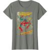 imageMarvel SpiderMan Comic Book Anniversary Short Sleeve TShirtOlive Heather