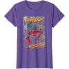 imageMarvel SpiderMan Comic Book Anniversary Short Sleeve TShirtPurple Heather