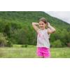 imageMarvel SpiderMan Girls Cosplay Tank Top and French Terry Dolphin Shorts Outfit Set Toddler to Big Kid Sizes 2T  1416Pink
