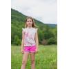 imageMarvel SpiderMan Girls Cosplay Tank Top and French Terry Dolphin Shorts Outfit Set Toddler to Big Kid Sizes 2T  1416Pink