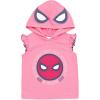 imageMarvel SpiderMan Girls Cosplay Tank Top and French Terry Dolphin Shorts Outfit Set Toddler to Big Kid Sizes 2T  1416Spiderman