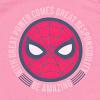 imageMarvel SpiderMan Girls Cosplay Tank Top and French Terry Dolphin Shorts Outfit Set Toddler to Big Kid Sizes 2T  1416Spiderman