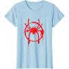 imageMarvel SpiderMan Into the SpiderVerse Red Icon TShirtBaby Blue