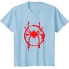 imageMarvel SpiderMan Into the SpiderVerse Red Icon TShirtBaby Blue