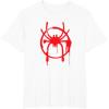 imageMarvel SpiderMan Into the SpiderVerse Red Icon TShirtWhite