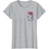 imageMarvel SpiderMan Left Chest Pocket TShirtHeather Grey