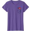 imageMarvel SpiderMan Left Chest Pocket TShirtPurple Heather
