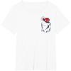 imageMarvel SpiderMan Left Chest Pocket TShirtWhite