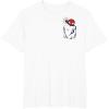 imageMarvel SpiderMan Left Chest Pocket TShirtWhite