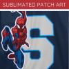 imageMarvel SpiderMan Mesh Hockey Jersey Long Sleeve TShirt Toddler to Big Kid Sizes 2T  1820Blue