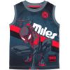 imageMarvel SpiderMan Miles Morales Hulk Mesh Jersey Tank Top Shirt and Basketball Shorts Toddler to Big Kid Sizes 2T  1820Black
