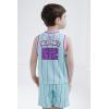 imageMarvel SpiderMan Miles Morales Hulk Mesh Jersey Tank Top Shirt and Basketball Shorts Toddler to Big Kid Sizes 2T  1820Mint Green  the Hulk