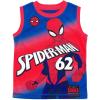 imageMarvel SpiderMan Miles Morales Hulk Mesh Jersey Tank Top Shirt and Basketball Shorts Toddler to Big Kid Sizes 2T  1820Red  Blue
