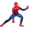 imageMarvel SpiderMan Official Youth Deluxe Zentai Costume  Deluxe TwoWay Stretch Spandex with Invisible Zippers and Wrist Openings for Added Convenience XL MultiXs 4