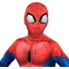 imageMarvel SpiderMan Official Youth Deluxe Zentai Costume  Deluxe TwoWay Stretch Spandex with Invisible Zippers and Wrist Openings for Added Convenience XL MultiS 57