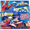 imageMarvel SpiderMan Real Webs Ultimate Web Blaster 2in1 Blaster Role Play Toy SpiderMan Costume SpiderMan Toys for Kids 5 and UpReal Webs