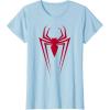 imageMarvel SpiderMan Red Spider Vintage Comic Icon TShirtBaby Blue