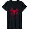 imageMarvel SpiderMan Red Spider Vintage Comic Icon TShirtBlack