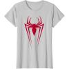 imageMarvel SpiderMan Spider Icon C1 TShirtSilver Grey