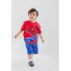 imageMarvel SpiderMan TShirt and French Terry Shorts Outfit Set Toddler to Big Kid Sizes 2T  1012Blue  Red