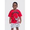 imageMarvel SpiderMan TShirt and French Terry Shorts Outfit Set Toddler to Big Kid Sizes 2T  1012Red  White