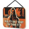 imageMarvel SpiderMan Upside Down Hanging Wood Wall Decor  I Am Amazing  Fun SpiderMan Sign for Movie Room or Kids BedroomOrange