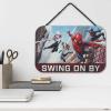 imageMarvel SpiderMan Upside Down Hanging Wood Wall Decor  I Am Amazing  Fun SpiderMan Sign for Movie Room or Kids BedroomRedBlue