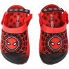 imageMarvel Spiderman Boys Slip On Clogs Kids Sandals Shoes Sizes 513Blackred