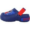 imageMarvel Spiderman Boys Slip On Clogs Kids Sandals Shoes Sizes 513Bluered