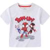 imageMarvel Spidey ampamp His Amazing Friends Boys 4 Pack TShirt for Toddler and Big KidsBlueGreyWhiteRed