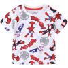 imageMarvel Spidey ampamp His Amazing Friends Boys 4 Pack TShirt for Toddler and Big KidsBlueGreyWhiteRed