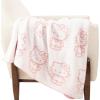imageMarvel Spidey ampamp His Amazing Friends Ghost Spider Feather Knit Fluffy Throw Blanket  Gwen Stacy Fuzzy Blanket Measures 50 x 60 inch Super Soft Lightweight BeddingPink  Hello Kitty 01