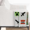 imageMarvel Spidey ampamp His Amazing Friends Ghost Spider Feather Knit Fluffy Throw Blanket  Gwen Stacy Fuzzy Blanket Measures 50 x 60 inch Super Soft Lightweight BeddingGray  Minecraft