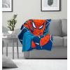 imageMarvel Spidey ampamp His Amazing Friends Ghost Spider Feather Knit Fluffy Throw Blanket  Gwen Stacy Fuzzy Blanket Measures 50 x 60 inch Super Soft Lightweight BeddingBlue  Spiderman