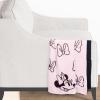 imageMarvel Spidey ampamp His Amazing Friends Ghost Spider Feather Knit Fluffy Throw Blanket  Gwen Stacy Fuzzy Blanket Measures 50 x 60 inch Super Soft Lightweight BeddingLight Pink  Minnie Mouse