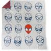 imageMarvel Spidey ampamp His Amazing Friends Ghost Spider Feather Knit Fluffy Throw Blanket  Gwen Stacy Fuzzy Blanket Measures 50 x 60 inch Super Soft Lightweight BeddingGray  Spiderman