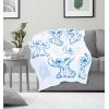 imageMarvel Spidey ampamp His Amazing Friends Ghost Spider Feather Knit Fluffy Throw Blanket  Gwen Stacy Fuzzy Blanket Measures 50 x 60 inch Super Soft Lightweight BeddingBlue  Stitch